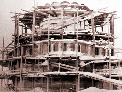 ЗАКОНЧЕНА КЛАДКА СТЕН СОБОРА АЛЕКСАНДРА НЕВСКОГО